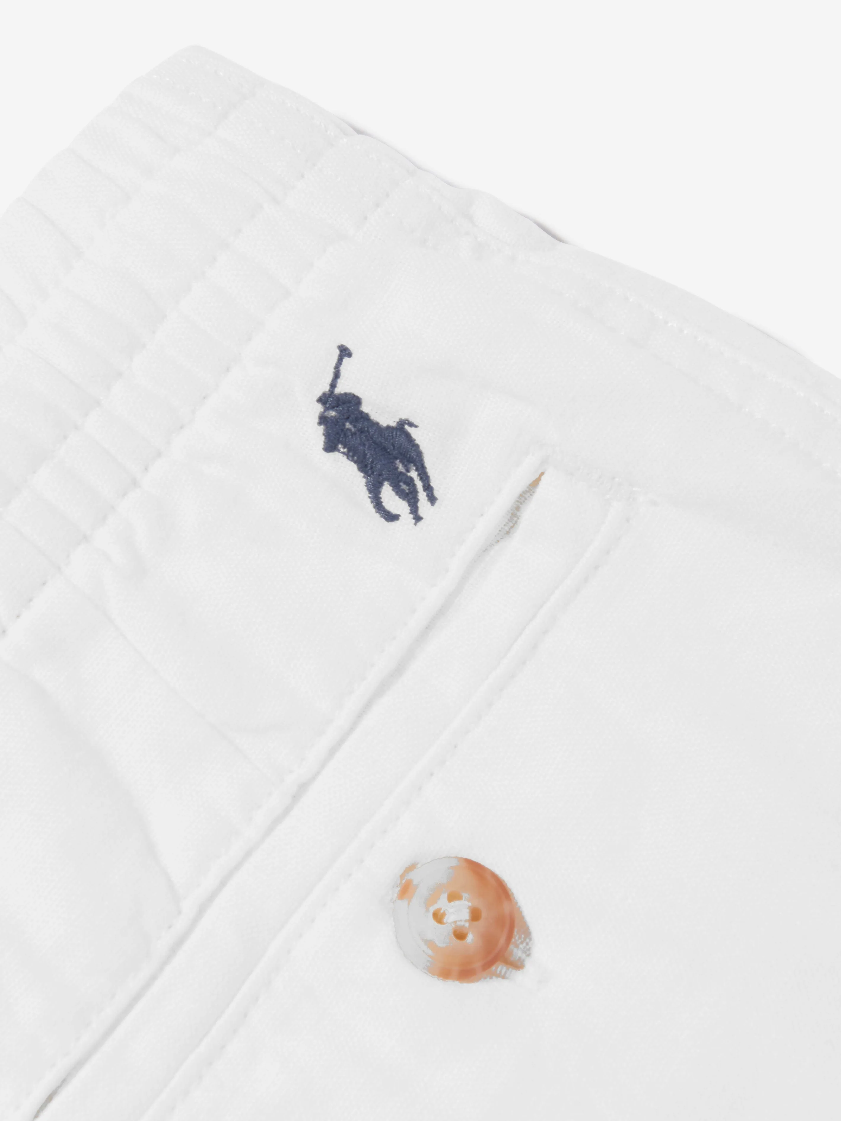 Ralph Lauren Boys Prepster Shorts in Weiß