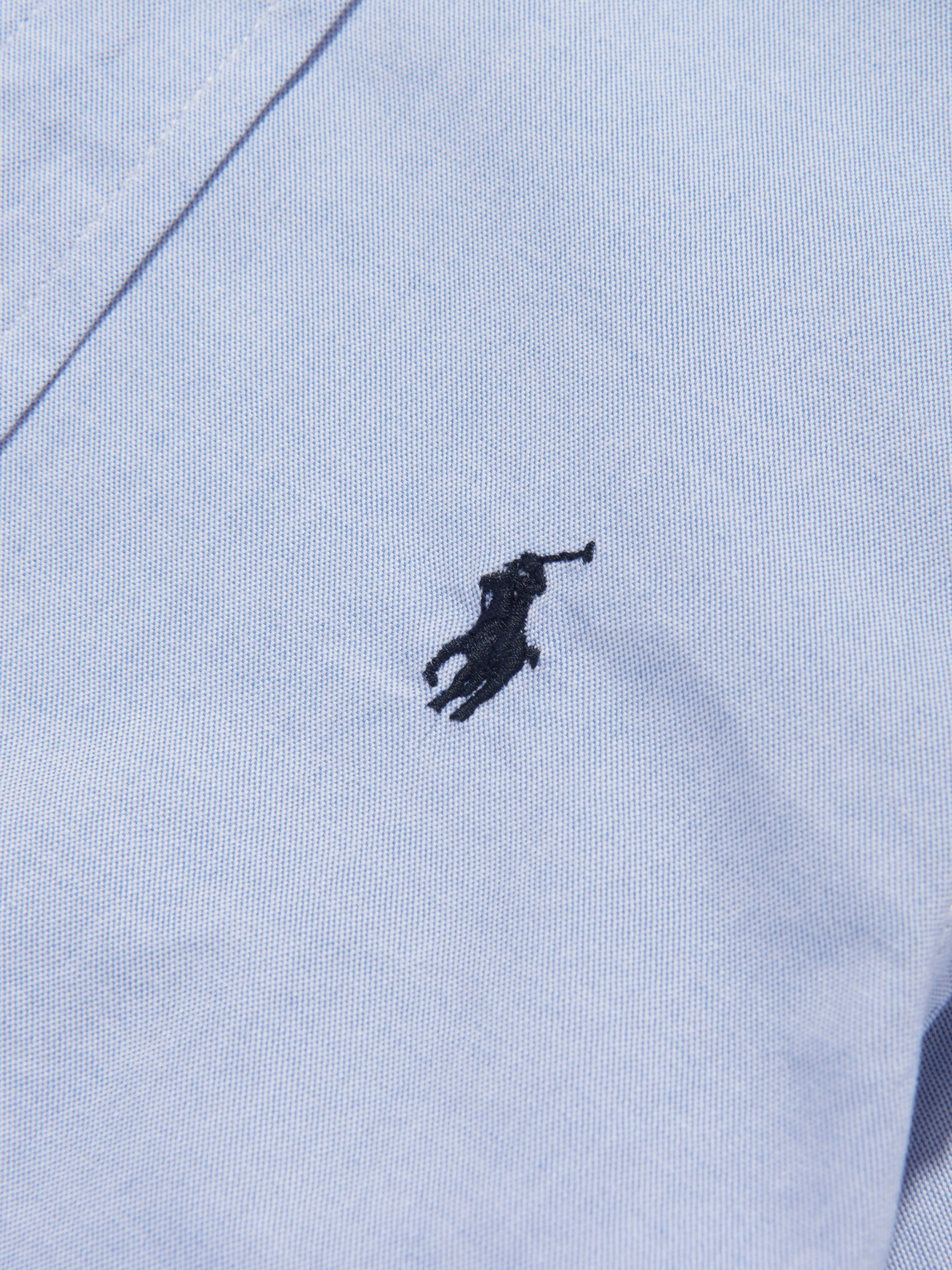 Ralph Lauren Jungen Slim Fit Oxford-Hemd in Blau