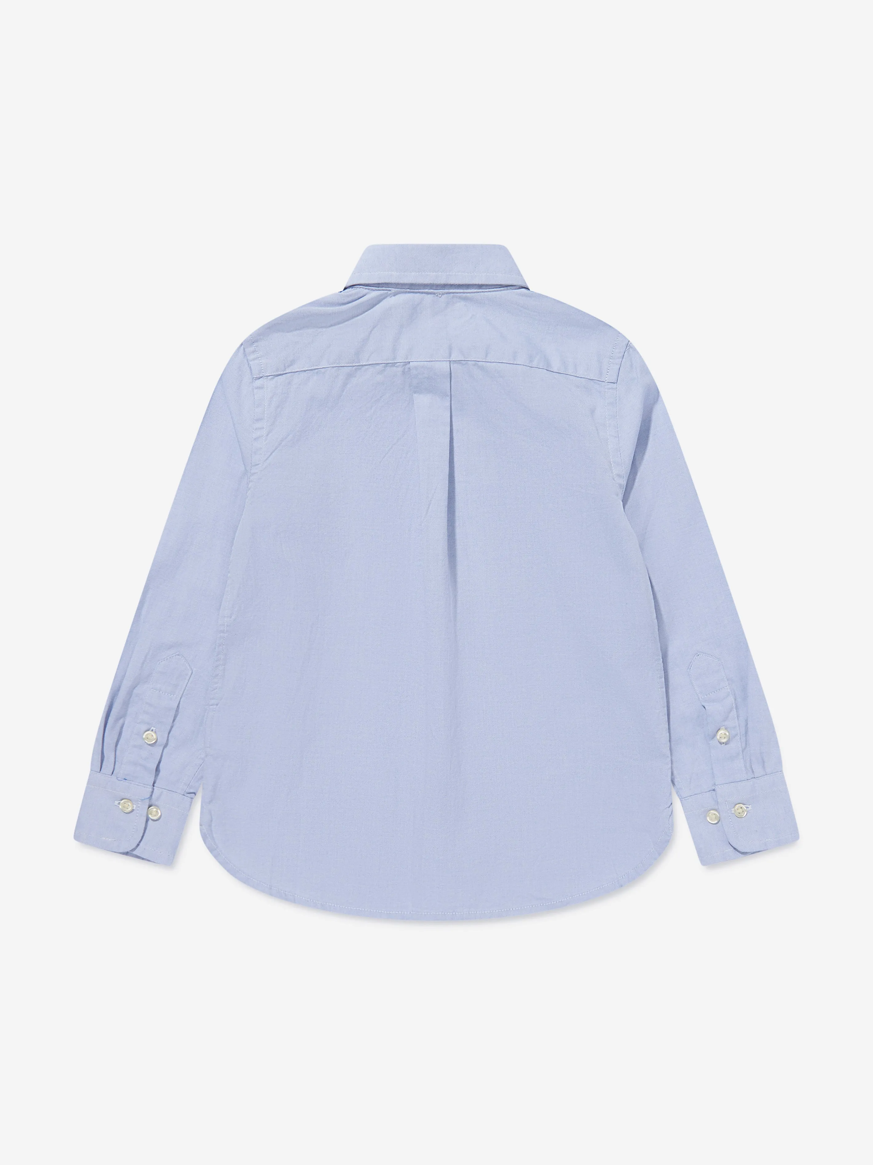 Ralph Lauren Jungen Slim Fit Oxford-Hemd in Blau