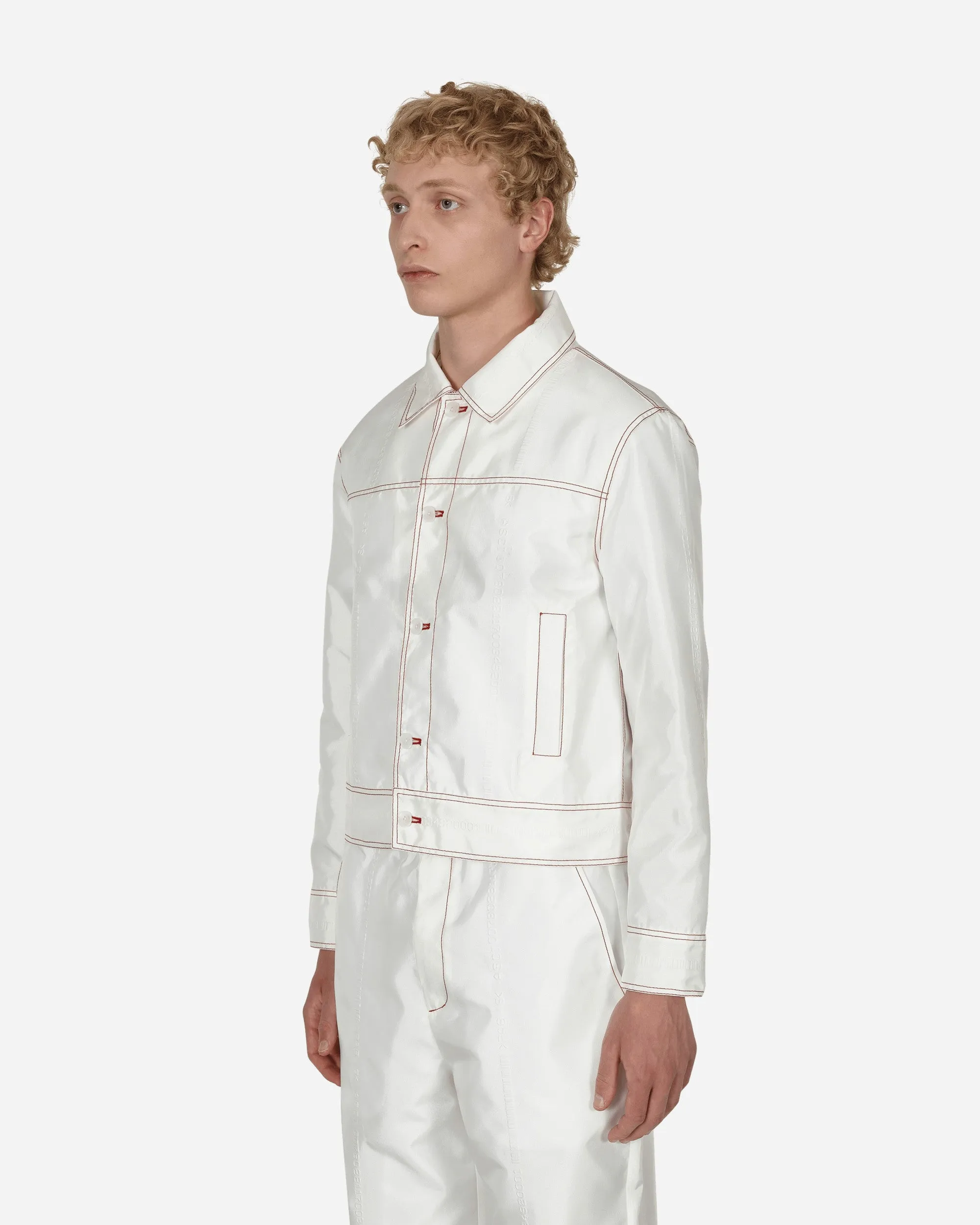 Readymade Airbag 2-Taschen-Jacke Weiß