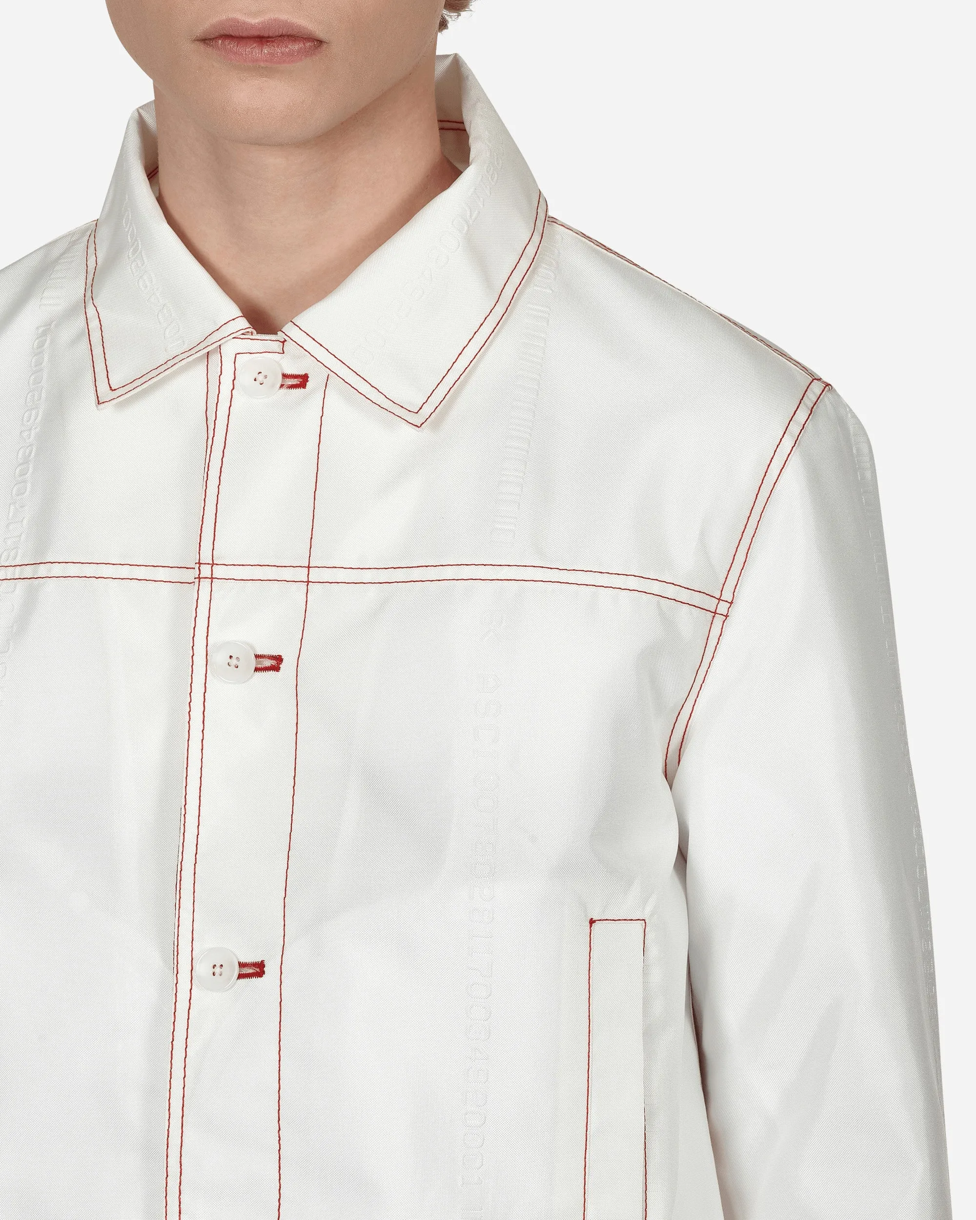 Readymade Airbag 2-Taschen-Jacke Weiß