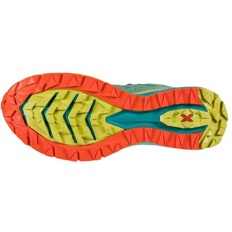 Search For Authentic La Sportiva Jackal II Womens Trail Running Shoe - Lagoon/Green Banana , enjoy more discount and fast shipping.