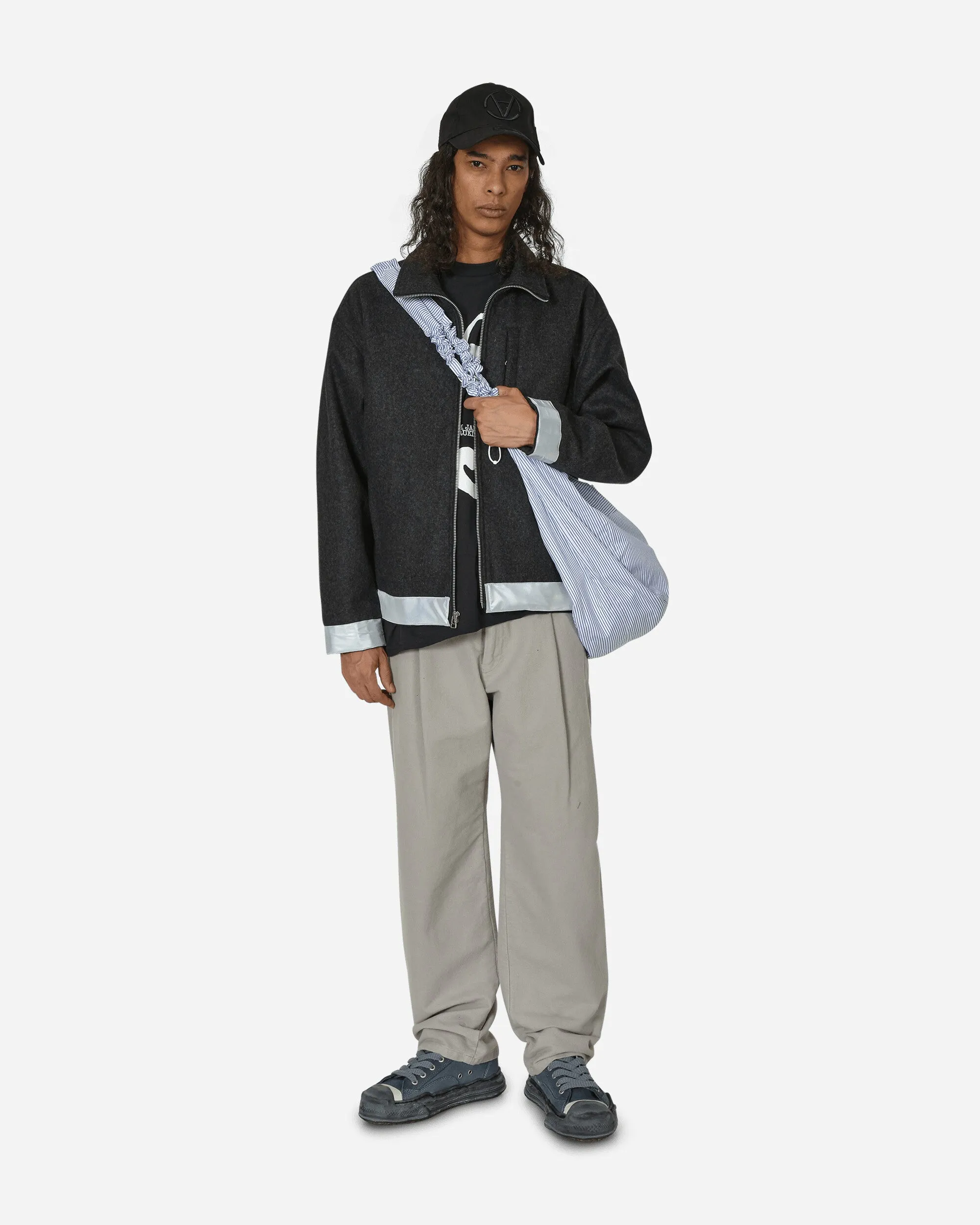 Reflect Wool Zip Jacket Anthrazit
