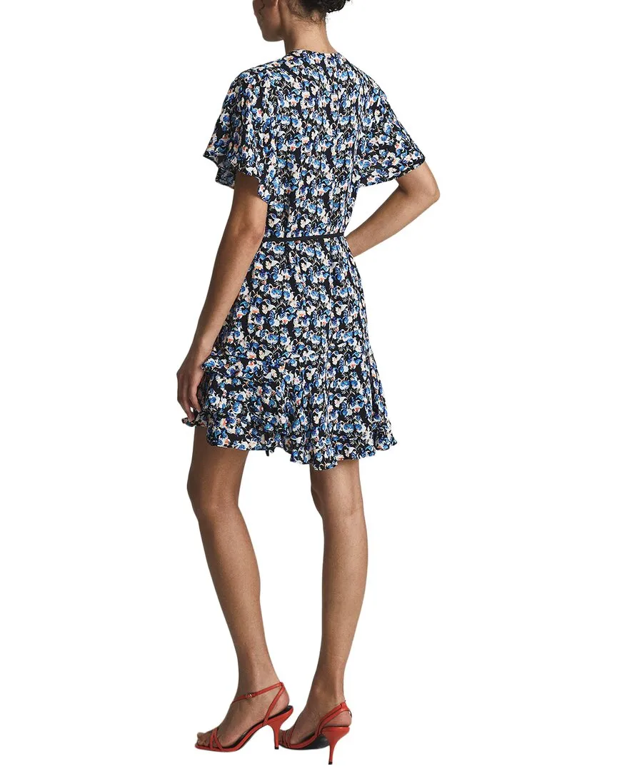 Reiss Lulu Ditsy Flippy Dress