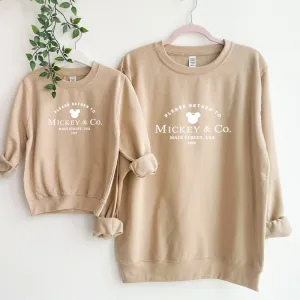 Return To USA Kids Matching Mum & Kid Sweatshirts girls skirts clearance