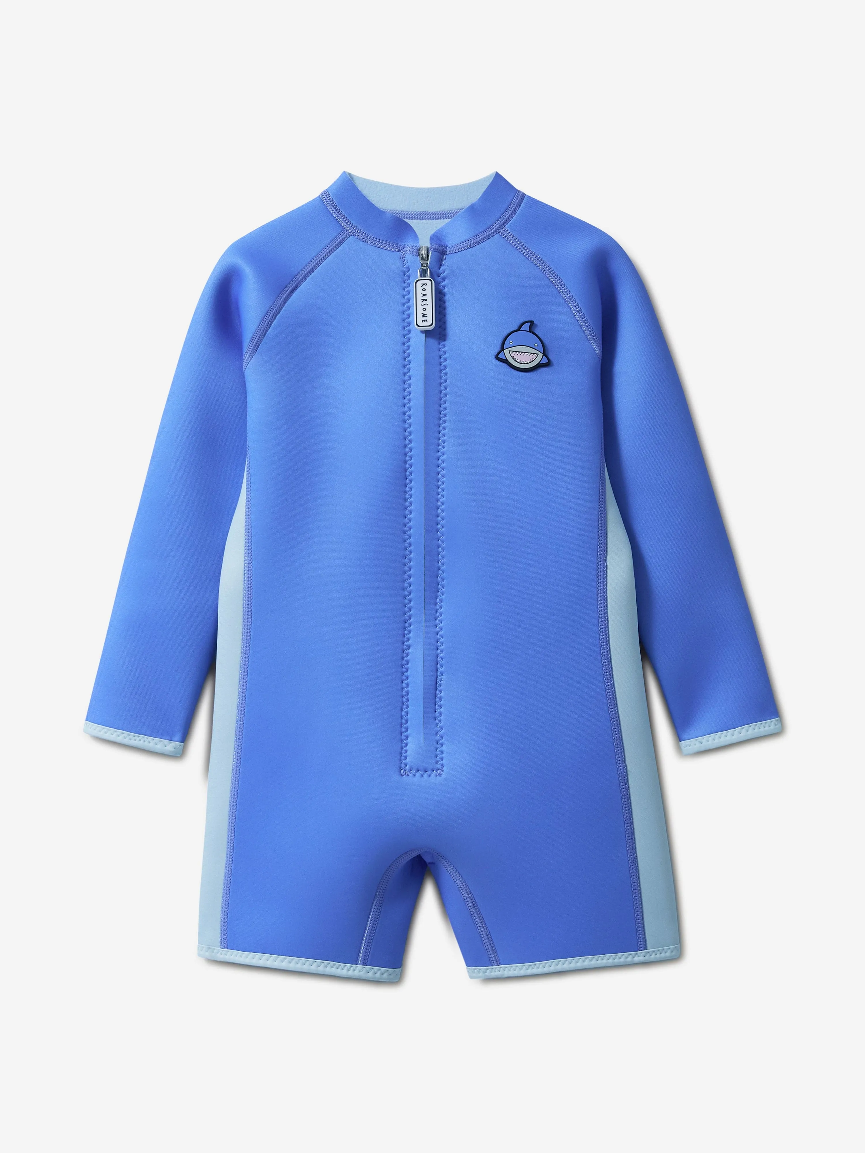 Roarsome Boys Reef Der Hai-Nassanzug in Blau
