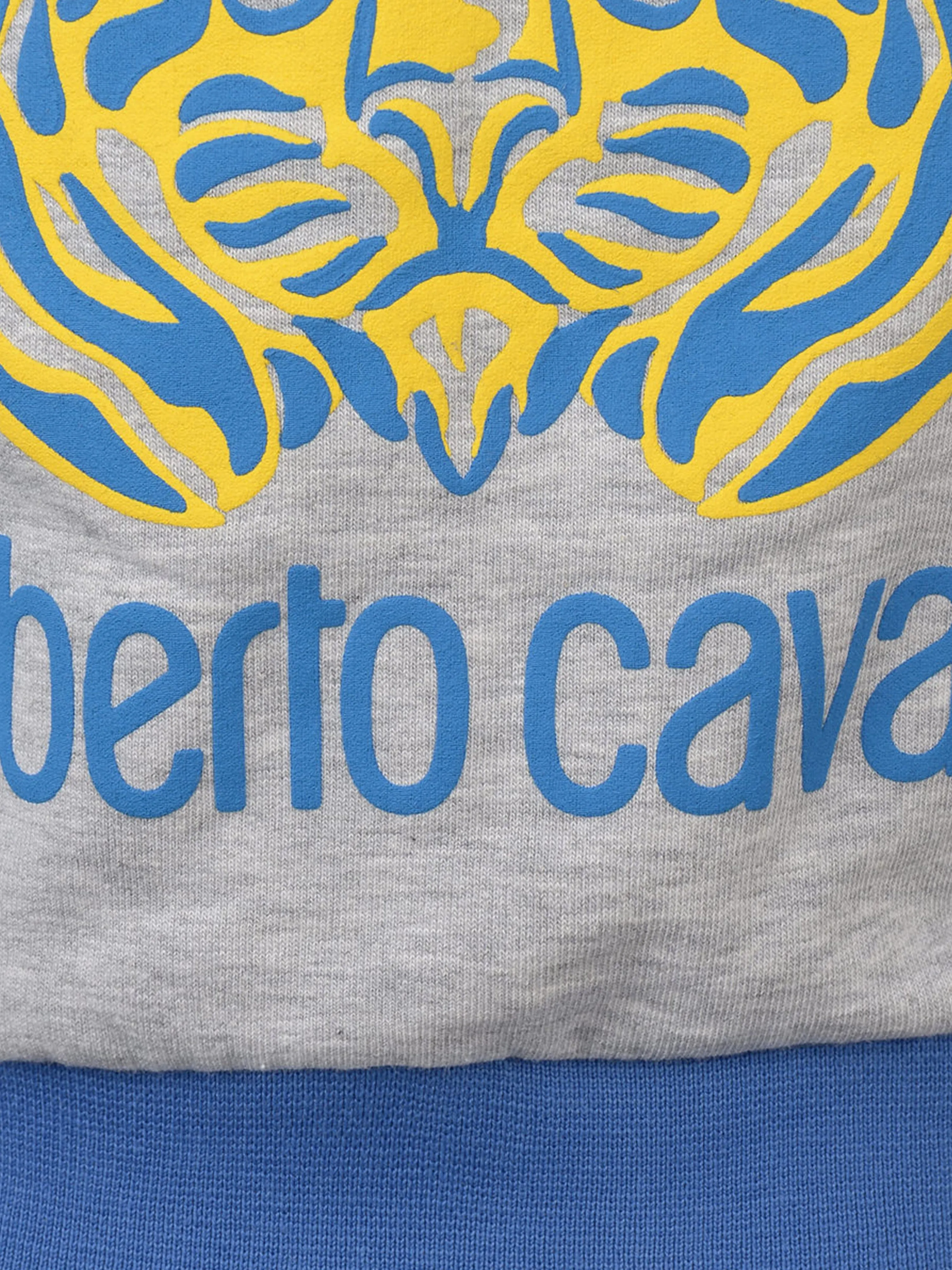 Roberto Cavalli Baby Boys Tiger Reißverschluss-Shirt
