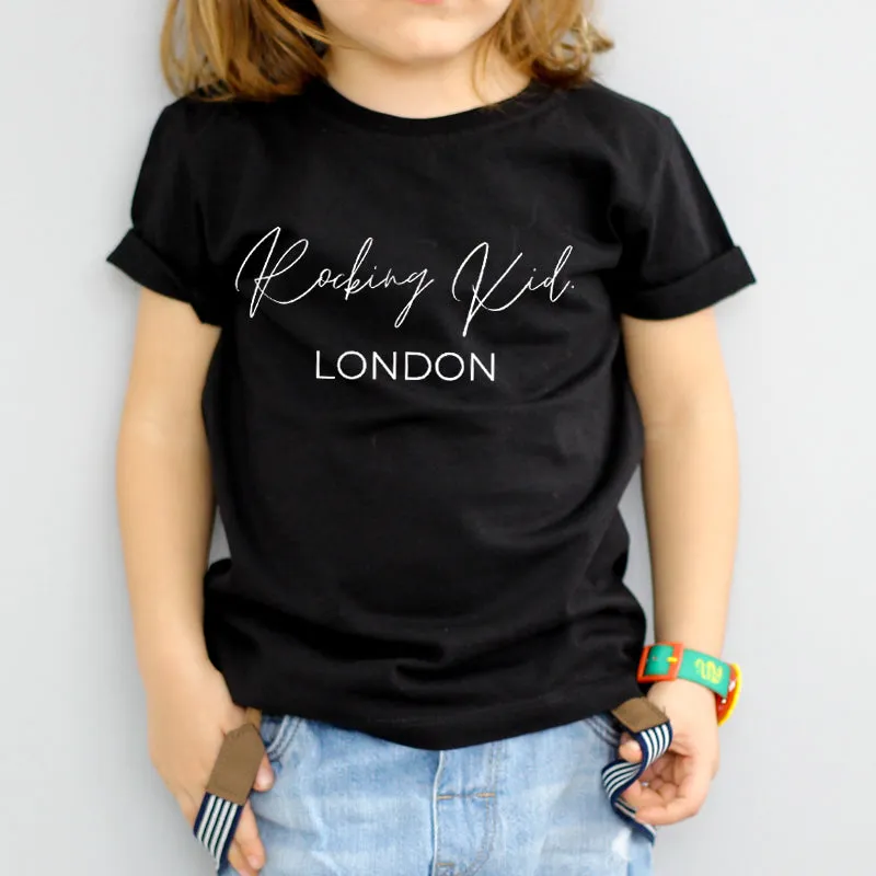 Rocking Kid LDN Core Logo T-Shirt boys apparel promo code