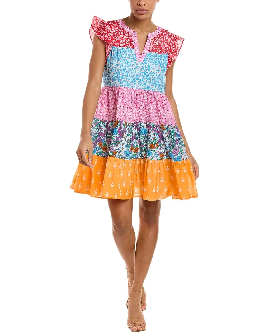 Roller Rabbit Floral Mix Pippa Silk-Blend Dress