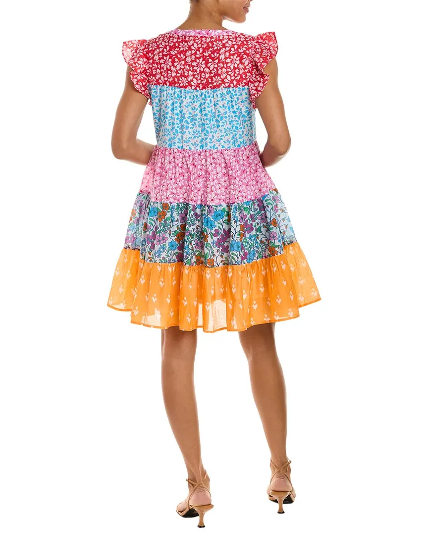Roller Rabbit Floral Mix Pippa Silk-Blend Dress