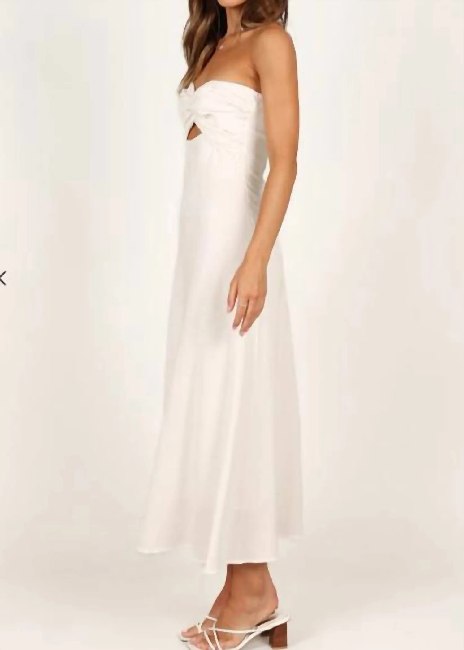 Rosetta Dress In White