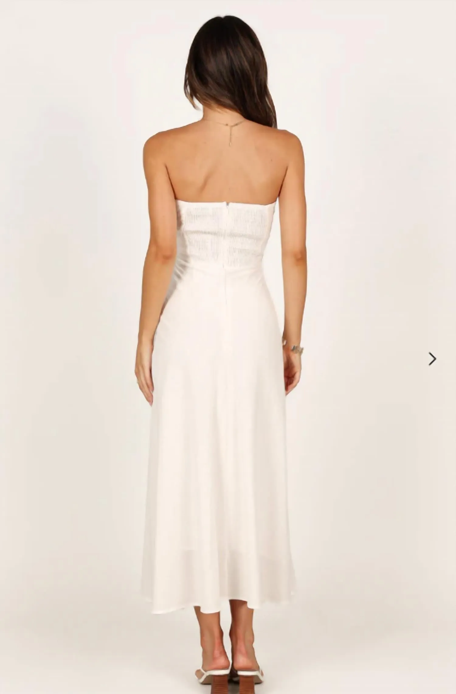 Rosetta Dress In White