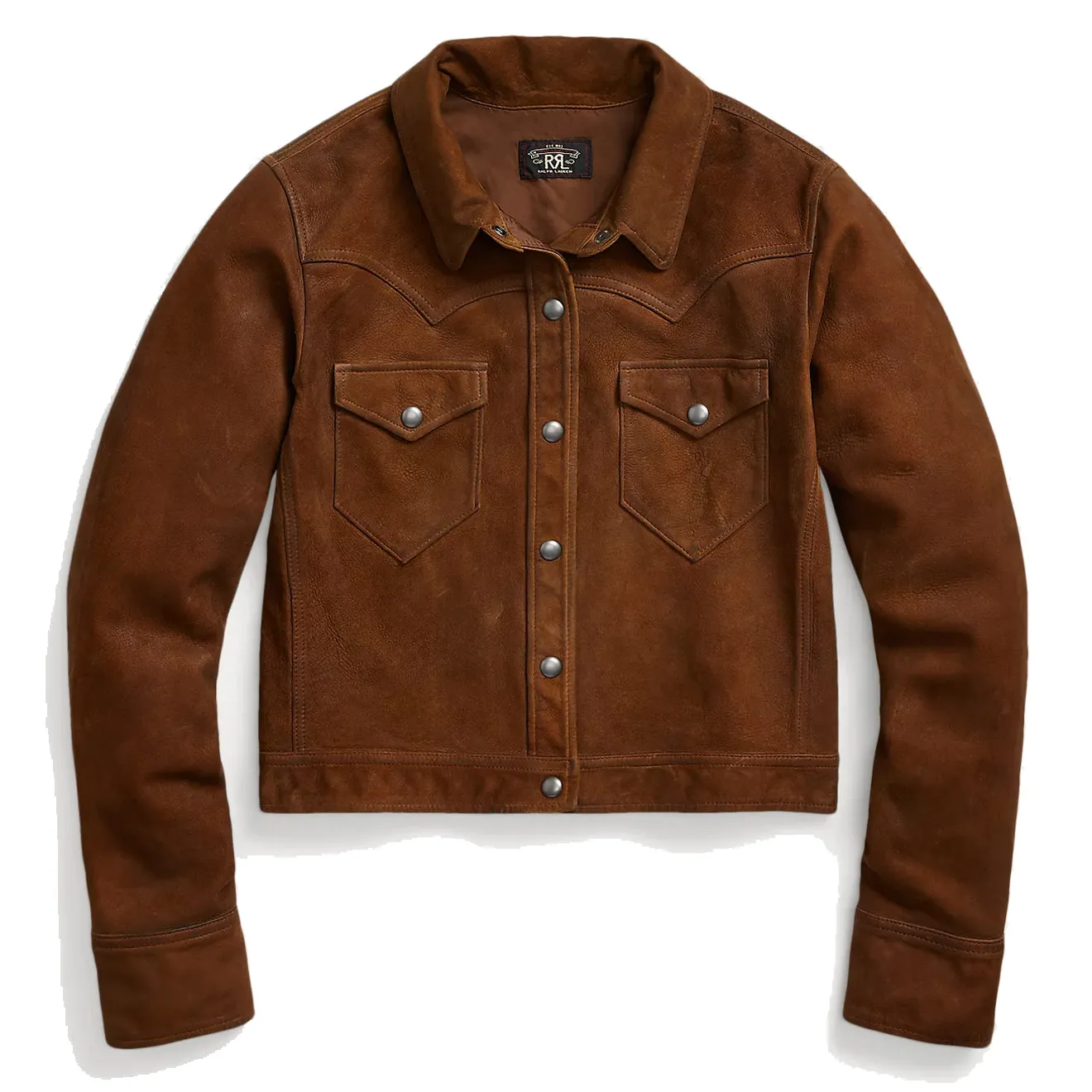 RRL by Ralph Lauren Womens Sheepskin Jacket Medium Brown raincoats promo code