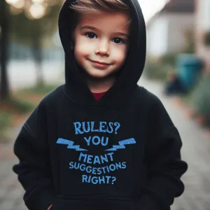 Rules- You Meant Suggestions Kids Hoodie girls skirts clearance