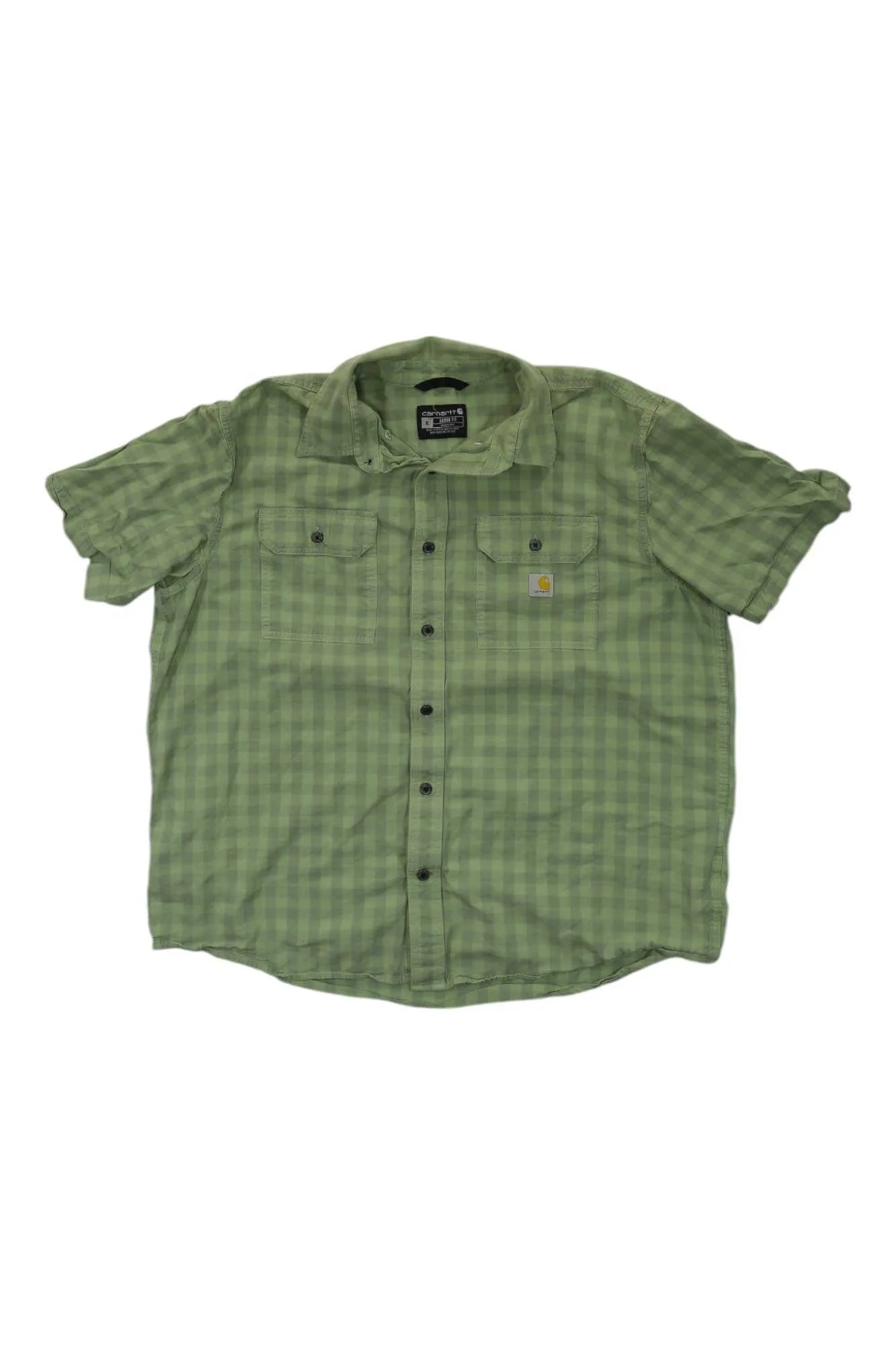 Popular Russia Carhartt Mens Loose Fit Midweight Short-Sleeve Plaid Shirt |Top Quality with bottom price, trust our official site to get your best Items.
