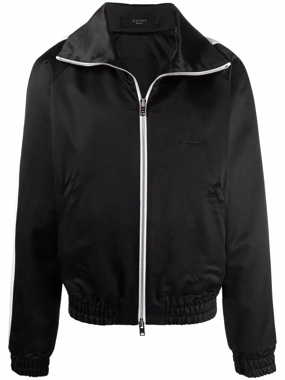 Sateen Zipped Track Jacket winter jackets clearance