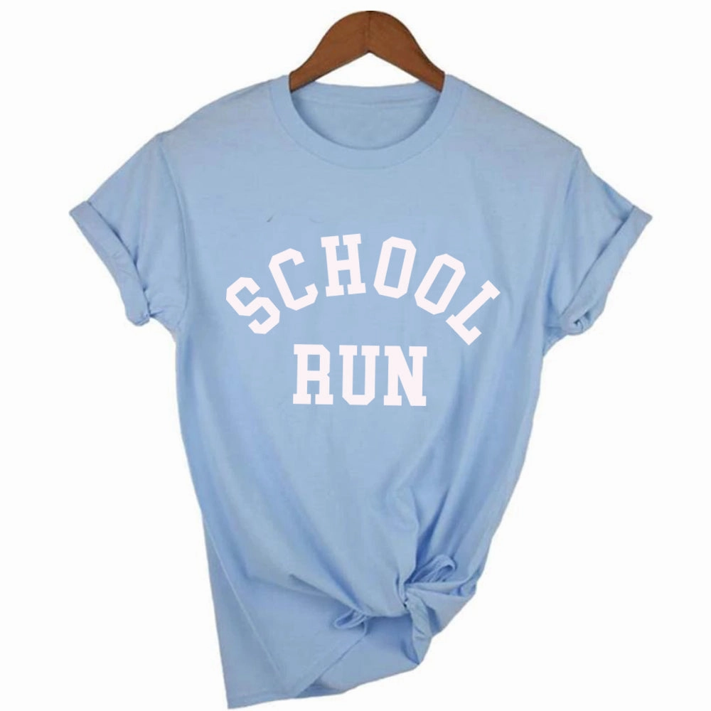 School Run College T-Shirt