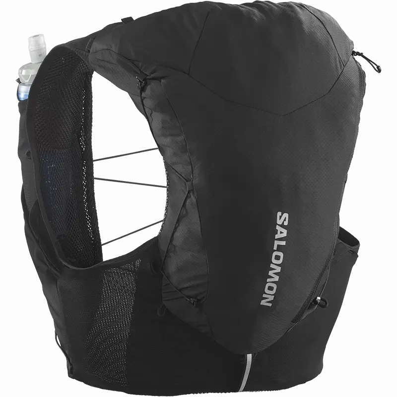 Purchase Best Search For Genuine Salomon Adv Skin 12L Set Running Vest with Flask - Black With Discount Price retail sale, all unique range of cheap Items sale here.