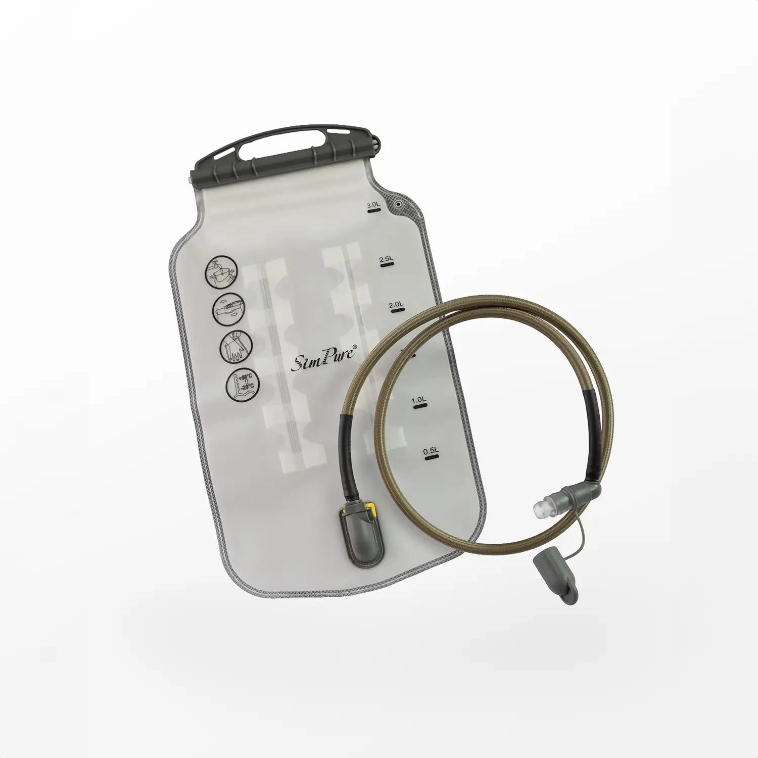 Buy 2025 fashionable Search For Original SimPure Clean Water Hydration Bladder - 3 Litre Clearance Sale,Best Choice online store, we offer good quality and best service, free shipping worldwide.