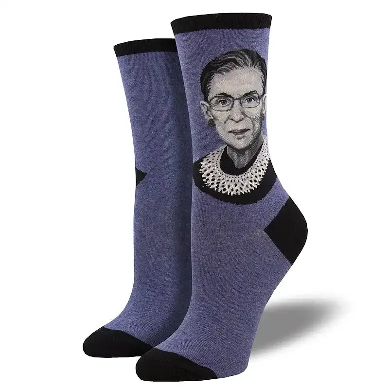 80%OFF Discount Sale For Select For Discount & Cheap 'Ruth Bader Ginsburg' Women's Printed Socks ,78%OFF For Sale , we supply Items now, high quality and huge discount!