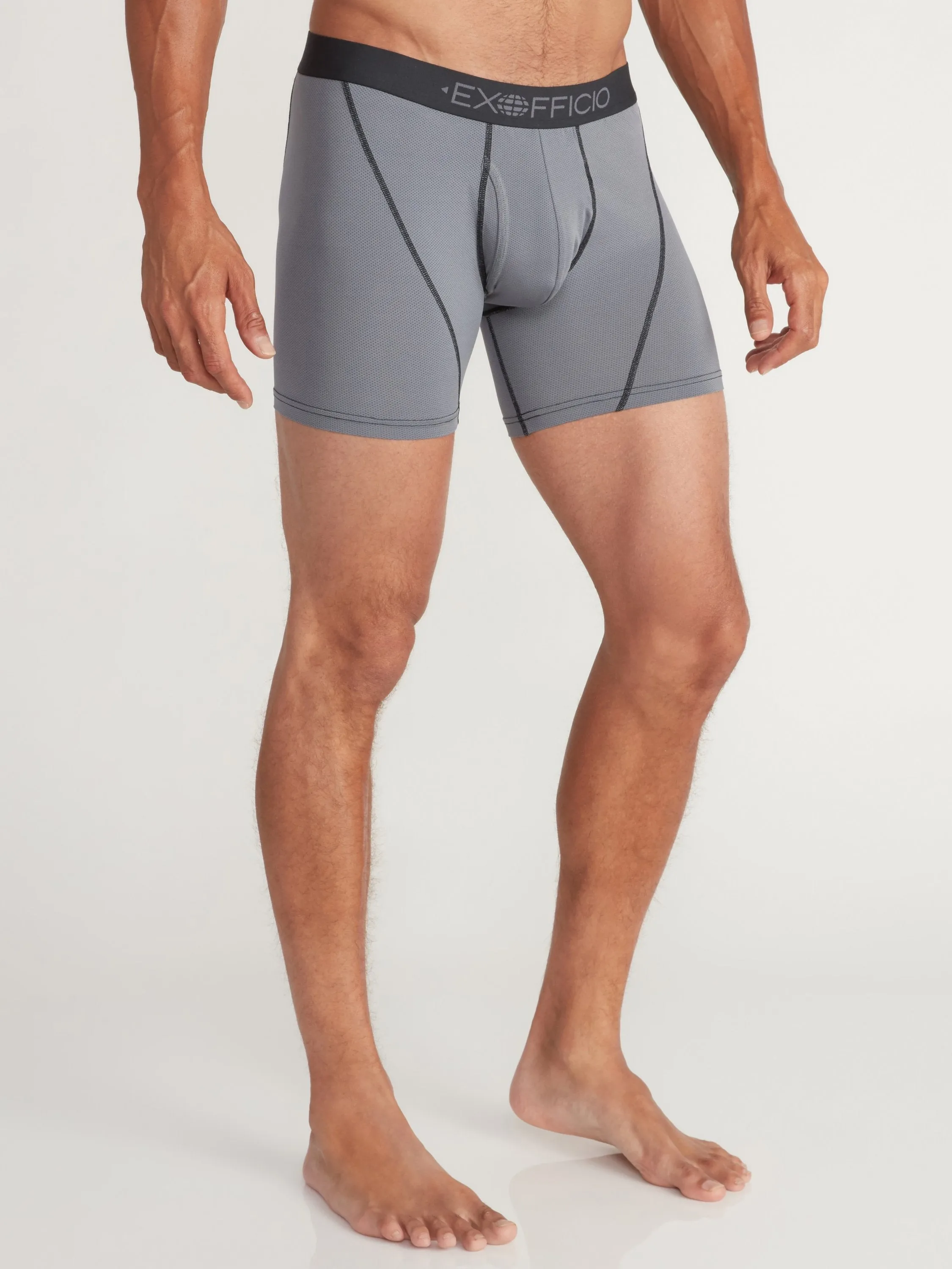 Classic Style Of Exofficio Give-N-Go 2.0 Sport Mesh 6'' Boxer Brief Men's with affordable price, latest style and best service.