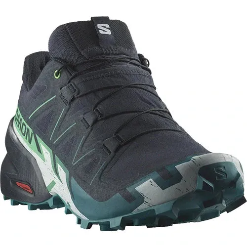 2025 Newest & Cheap Salomon Speedcross 6 Mens Trail Running Shoes - Carbon/Tahitian Tide/White online, we supply fashion