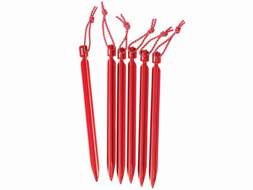 2025 Facebook Newest MSR Mini Groundhog Tent Stake Kit - 6 Pack lete in Specifications store online, 100% original and up to 74% off, fashionable styles for you.