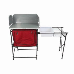 Get bottom price for Select Ozark Trail TA-619 Camping Table, Silver and Red, 31" x 13" x 8.25" ,Best Choice , we provide 78% off discount with new style and cheapest price.
