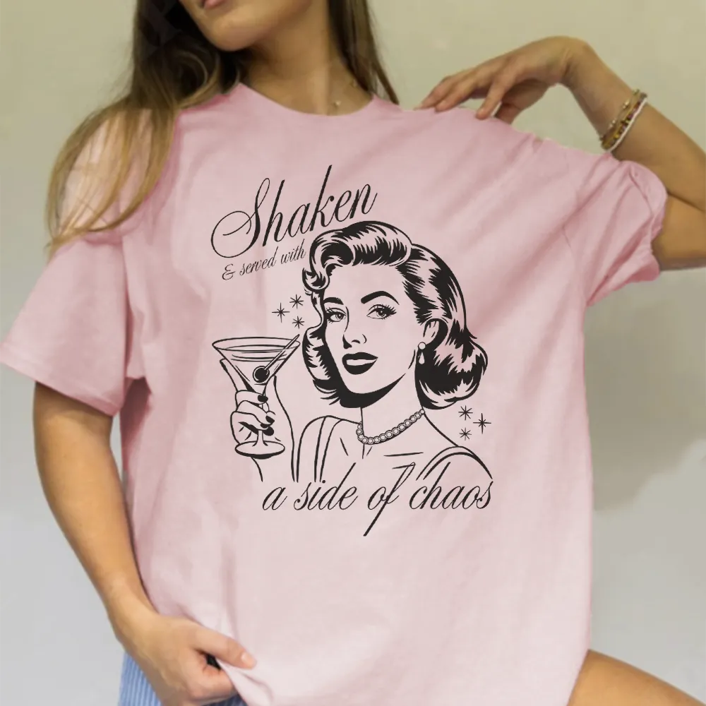 Served With Chaos Retro Women's Spirit T-Shirt