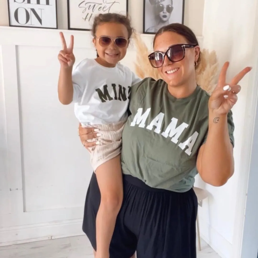 Shelby Mama & Mini College Matching T-Shirts