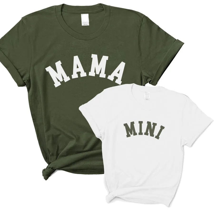 Shelby Mama & Mini College Matching T-Shirts
