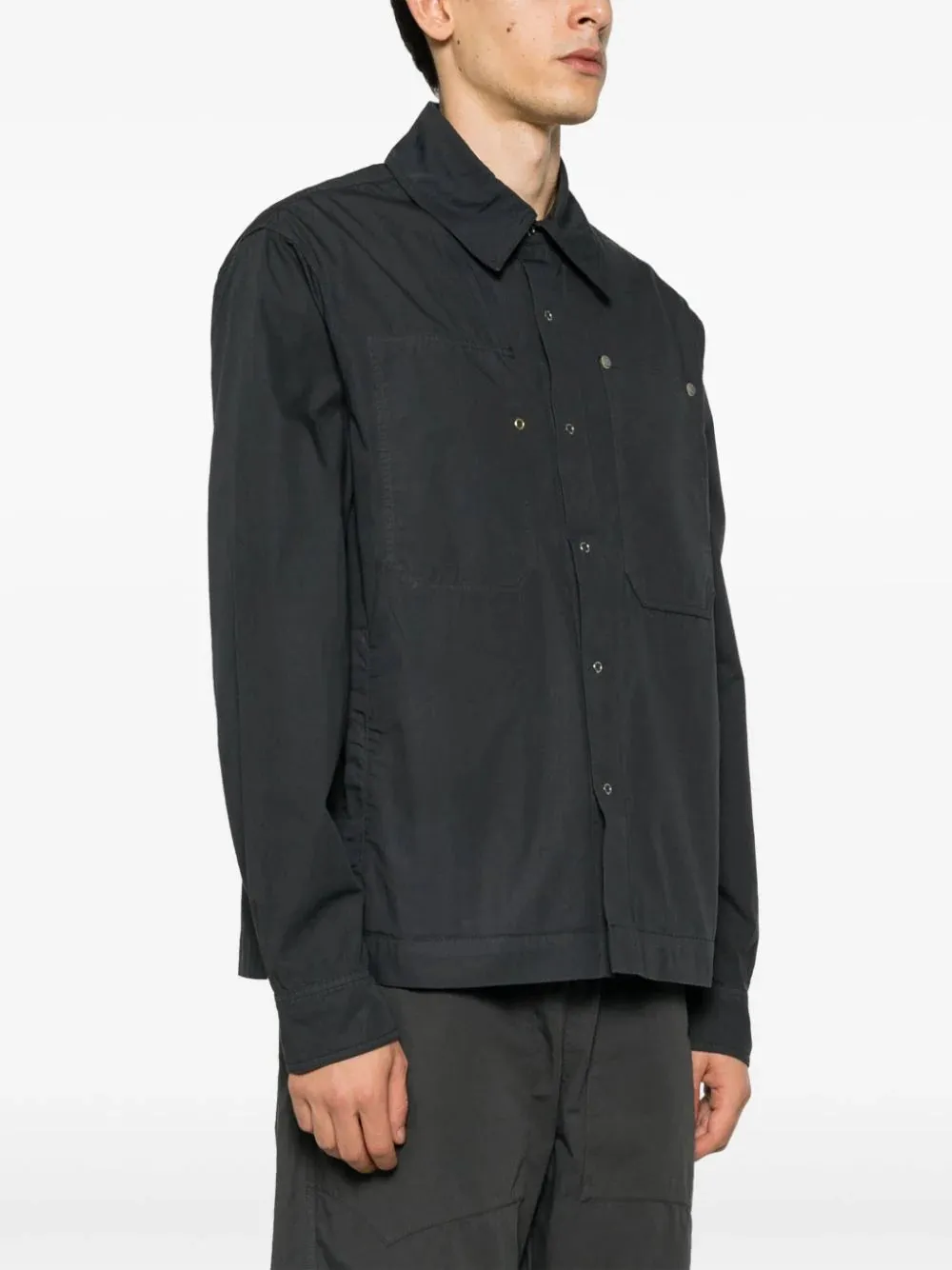 Shell Cotton Shirt Jacket