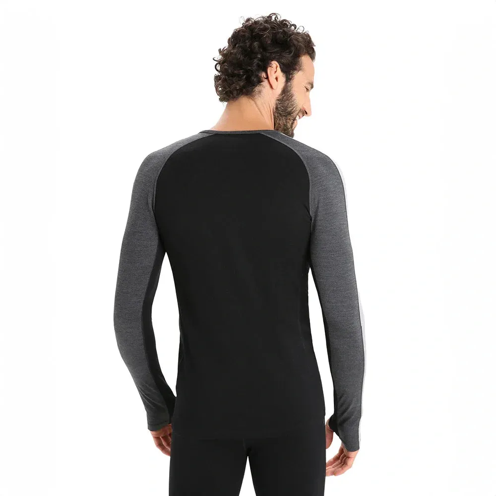 Wholesale & Cheap Icebreaker 260 ZoneKnit Merino Mens Long Sleeve Crewe Thermal Top online shop, high quality and lowest price, purchase our Items here.