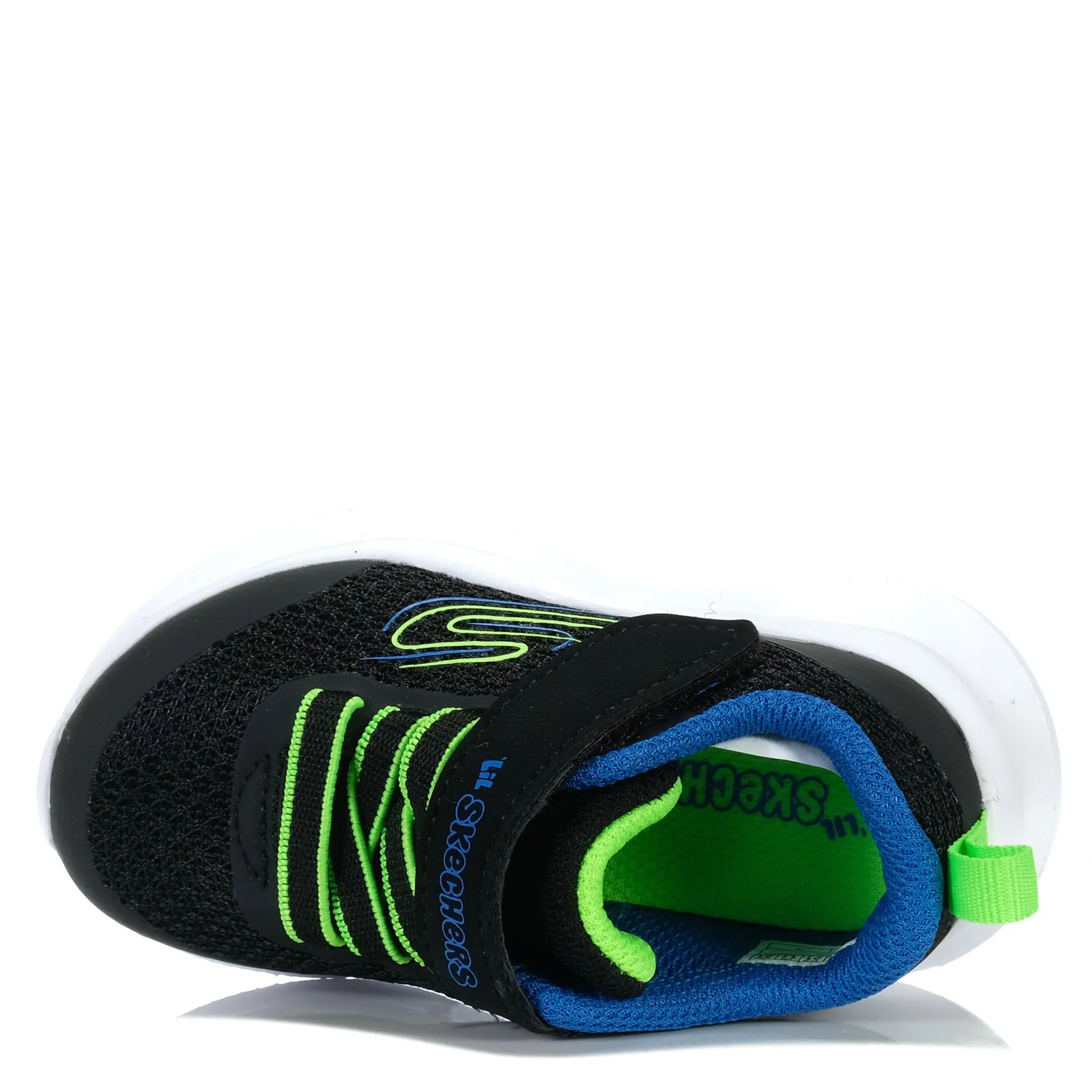Skechers Babys Skech Fast - Brisk Buddies 407315N Schwarze Schuhe_Skechers