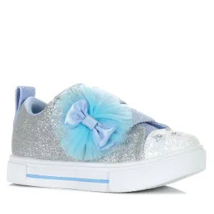 Skechers Babys Twinkle Sparks - Glitzersteinchen 314778N Silber/Schuhe_Skechers