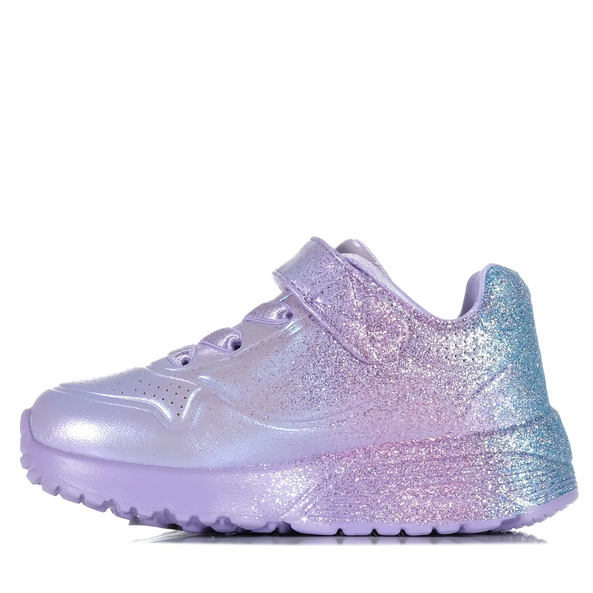 Skechers Babys Uno Lite - Metallischer Glitzer 310394N Lavendel Schuhe_Skechers
