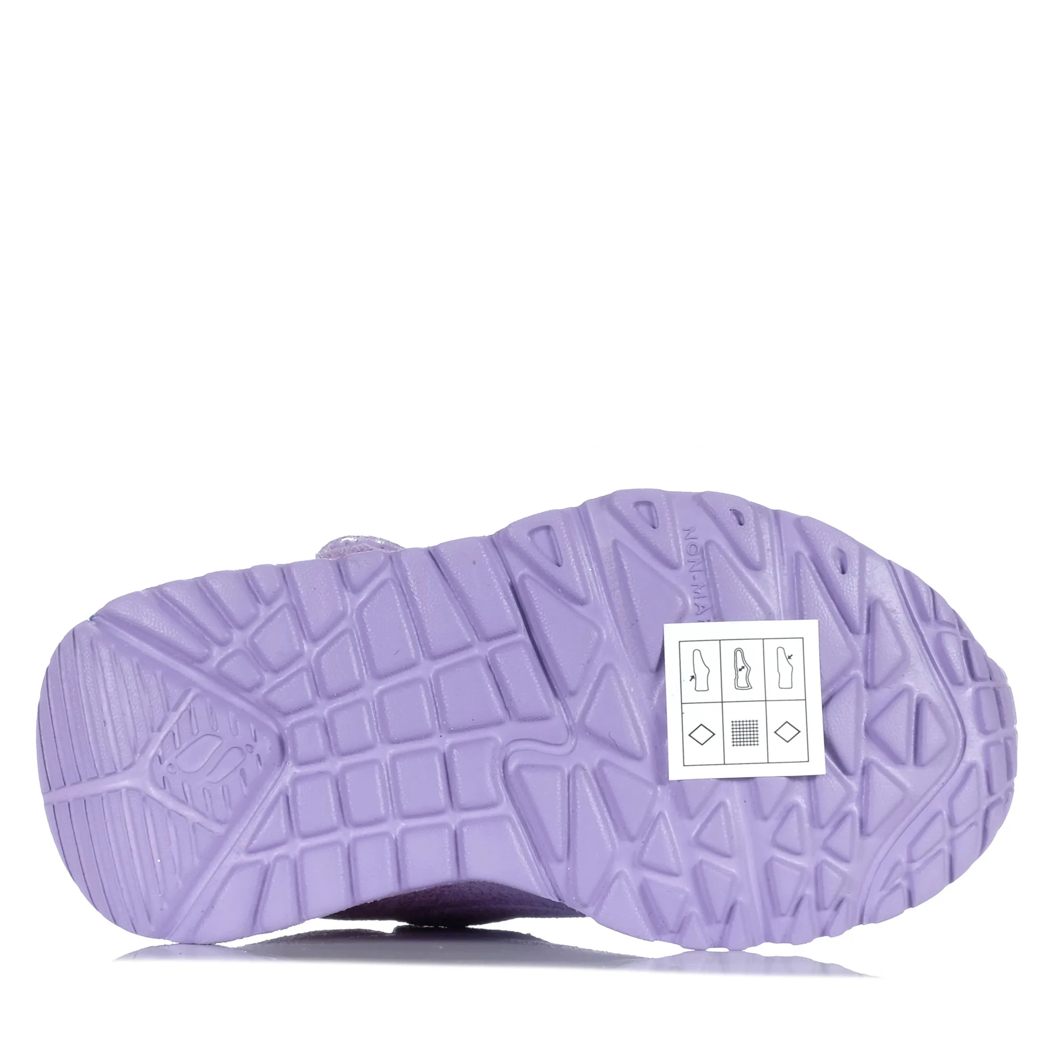 Skechers Babys Uno Lite - Metallischer Glitzer 310394N Lavendel Schuhe_Skechers