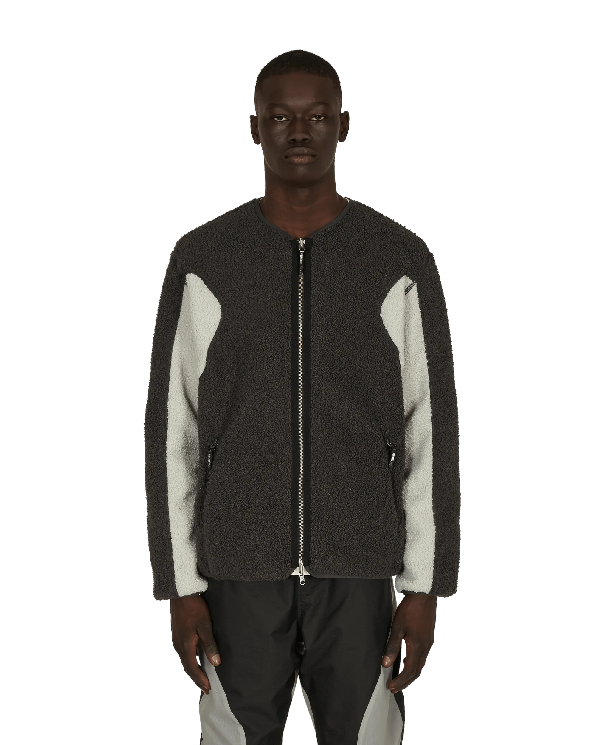 Slam Jam Sherpa Reversible Jacke Schwarz