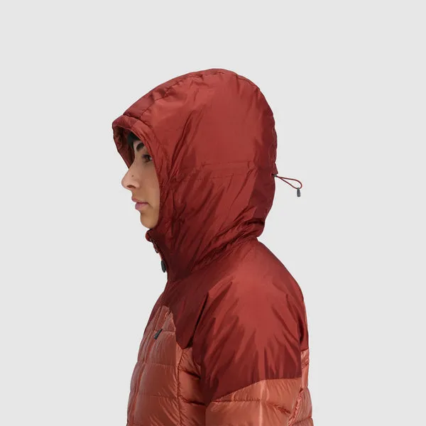 Enjoy Discount Outdoor Research Helium Down Hooded Womens Jacket at the lowest price. Free shipping at our Items now.