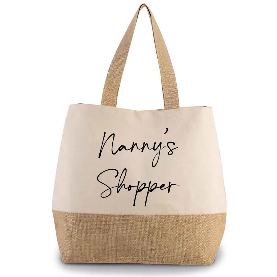 So Handy- Nanny's Shopper Bag Grandparent Clothing - senior fashion cheap