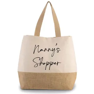 So Handy- Nanny's Shopper Bag Grandparent Clothing - senior fashion cheap