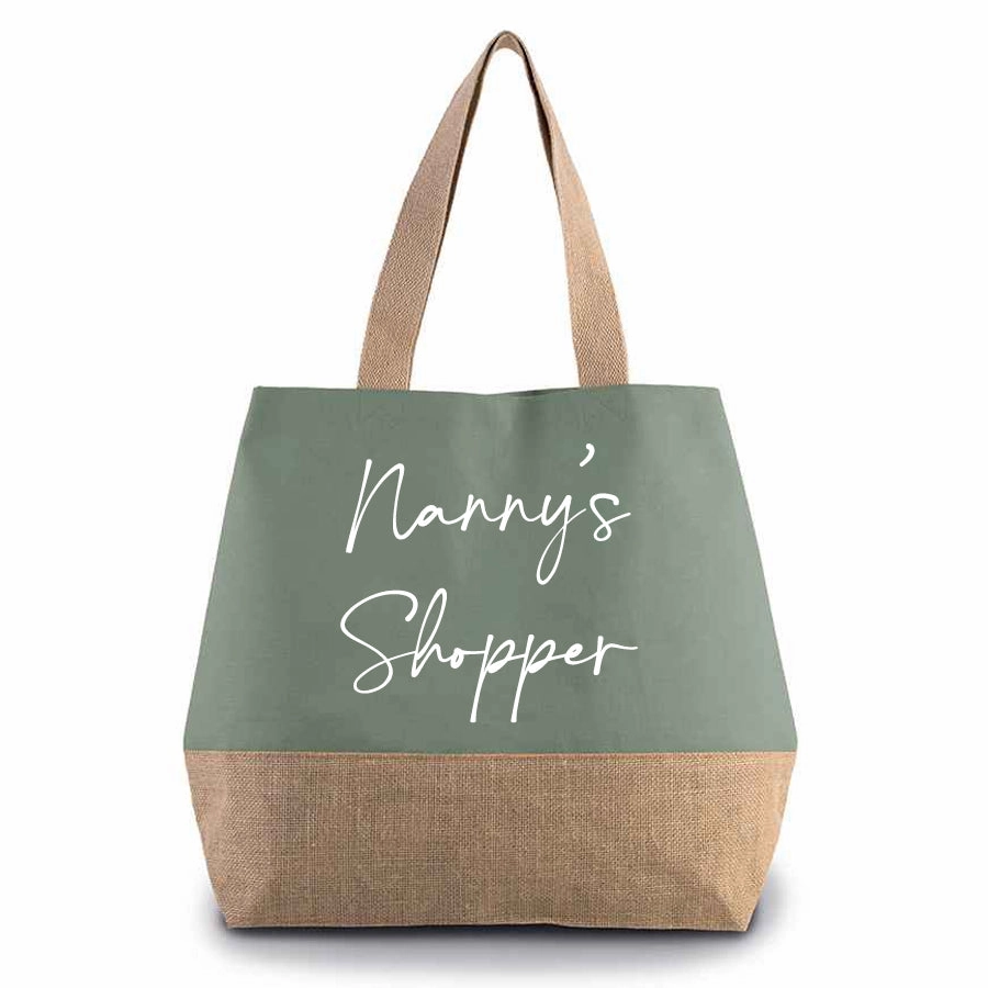 So Handy- Nanny's Shopper Bag Grandparent Clothing - grandma outfits sale