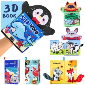 Sanfte Babybücher, Fühl- und Tastbuch-Set für Säuglinge
