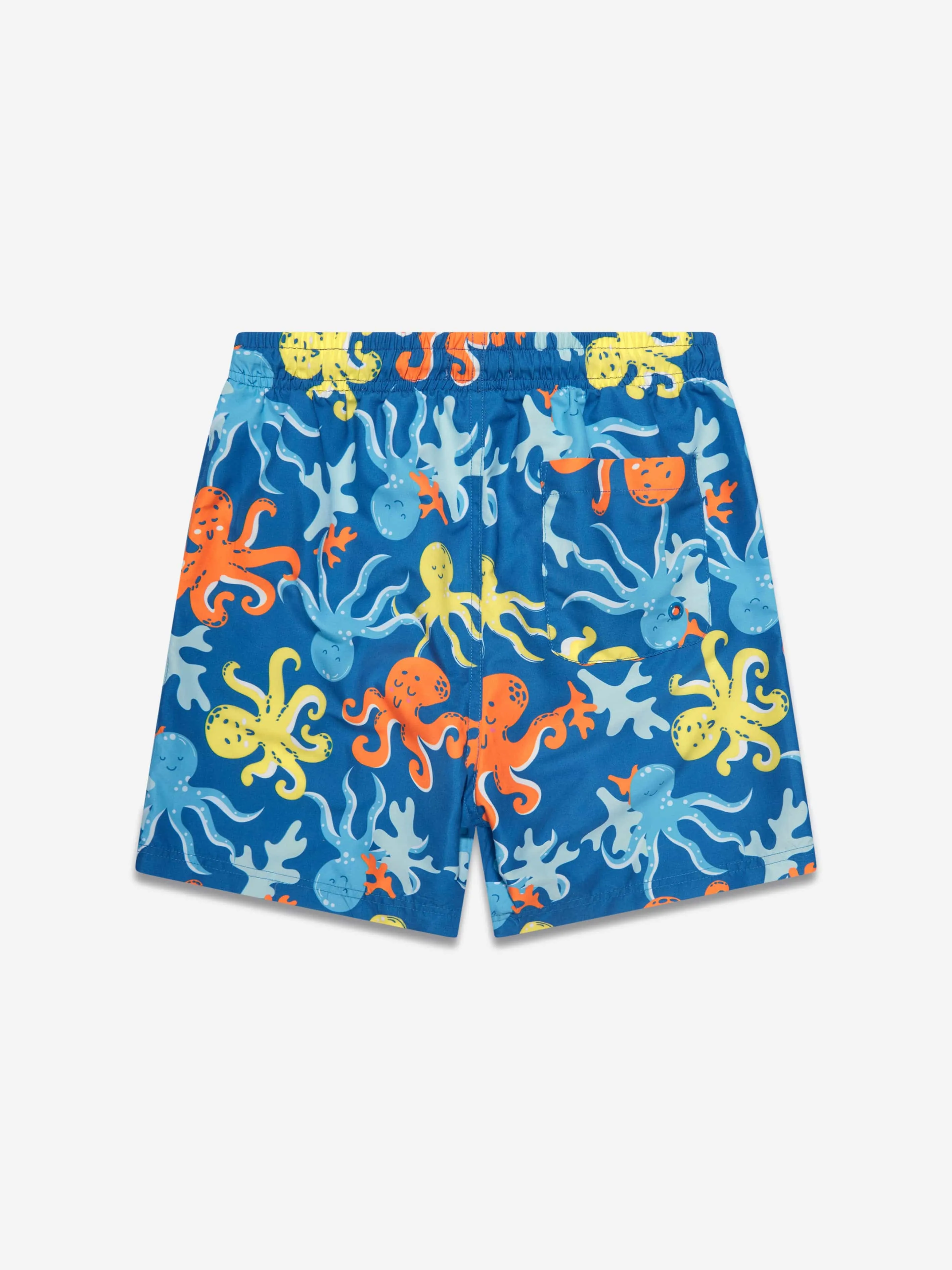 Soli Swim Boys Octopus Badeshorts (UPF50 ) in Blau