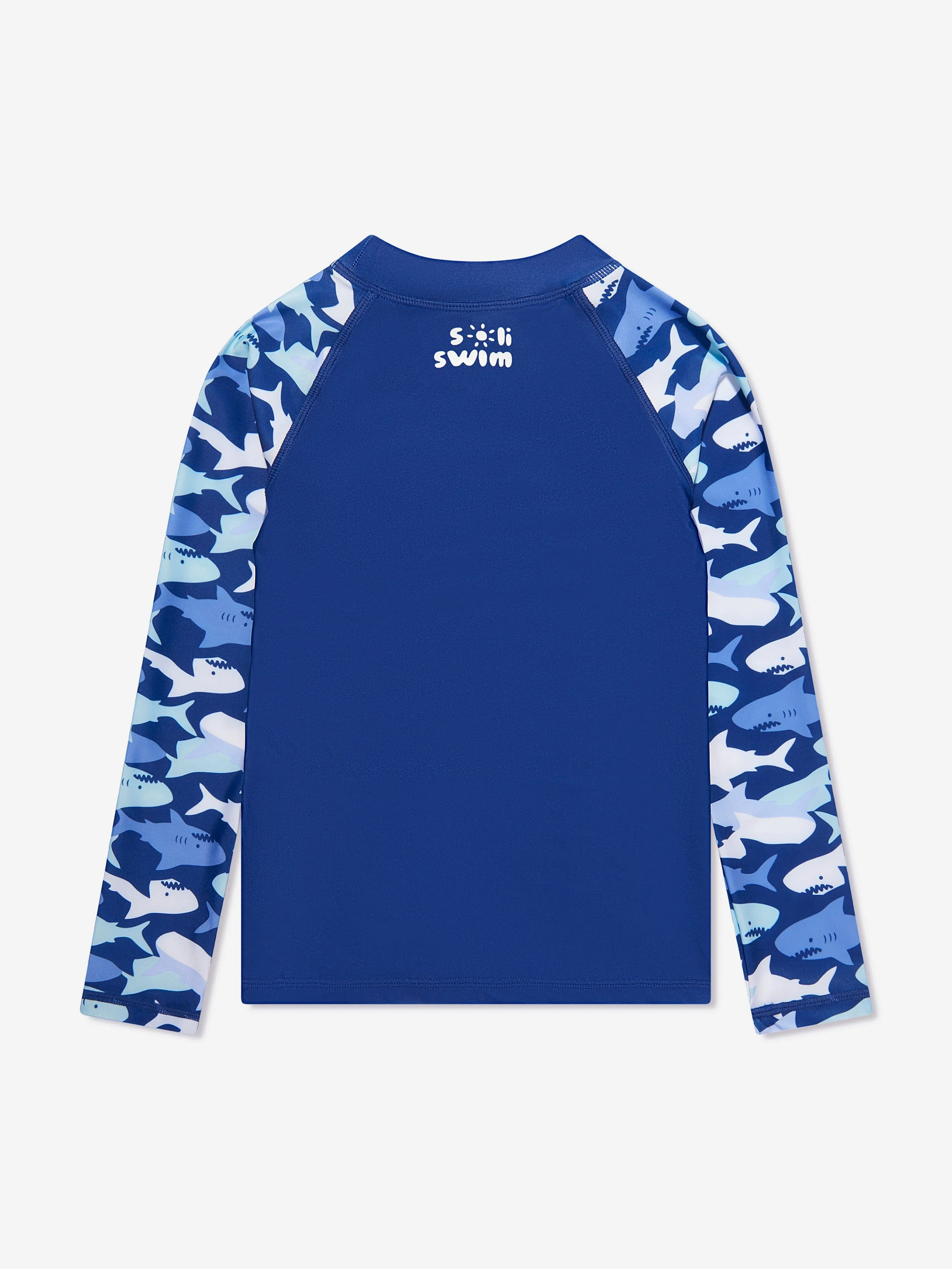 Soli Swim Jungen Sonnenschutz-Rashguard (UPF50 ) in Blau