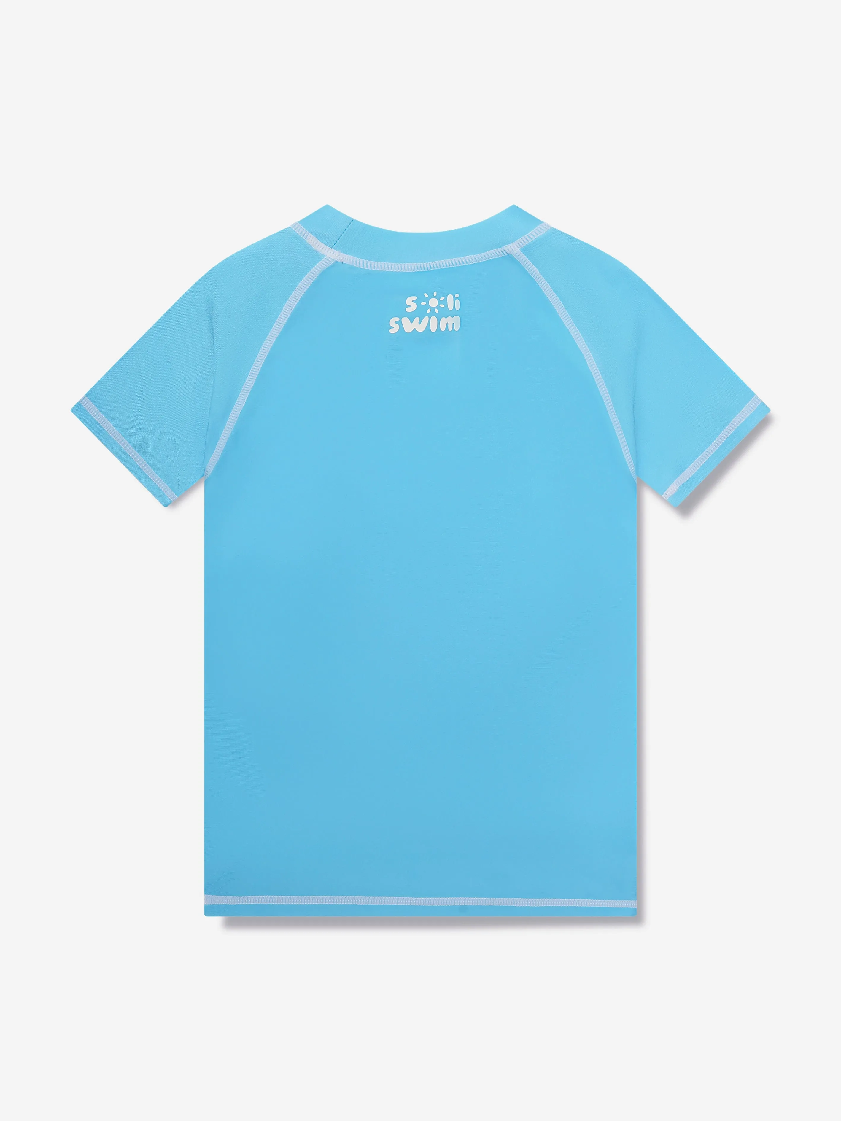 Soli Swim Jungen Sonnenschutz-Rashguard (UPF50 ) in Blau