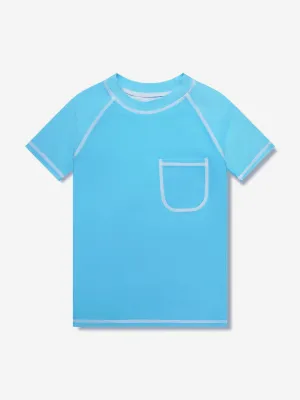 Soli Swim Jungen Sonnenschutz-Rashguard (UPF50 ) in Blau