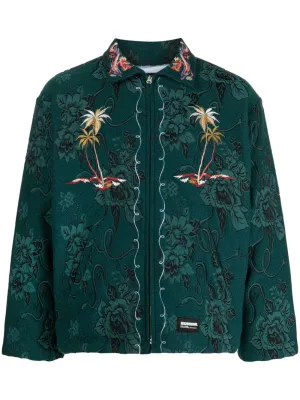 Souvenir Jacquard Shirt Jacket winter jackets clearance