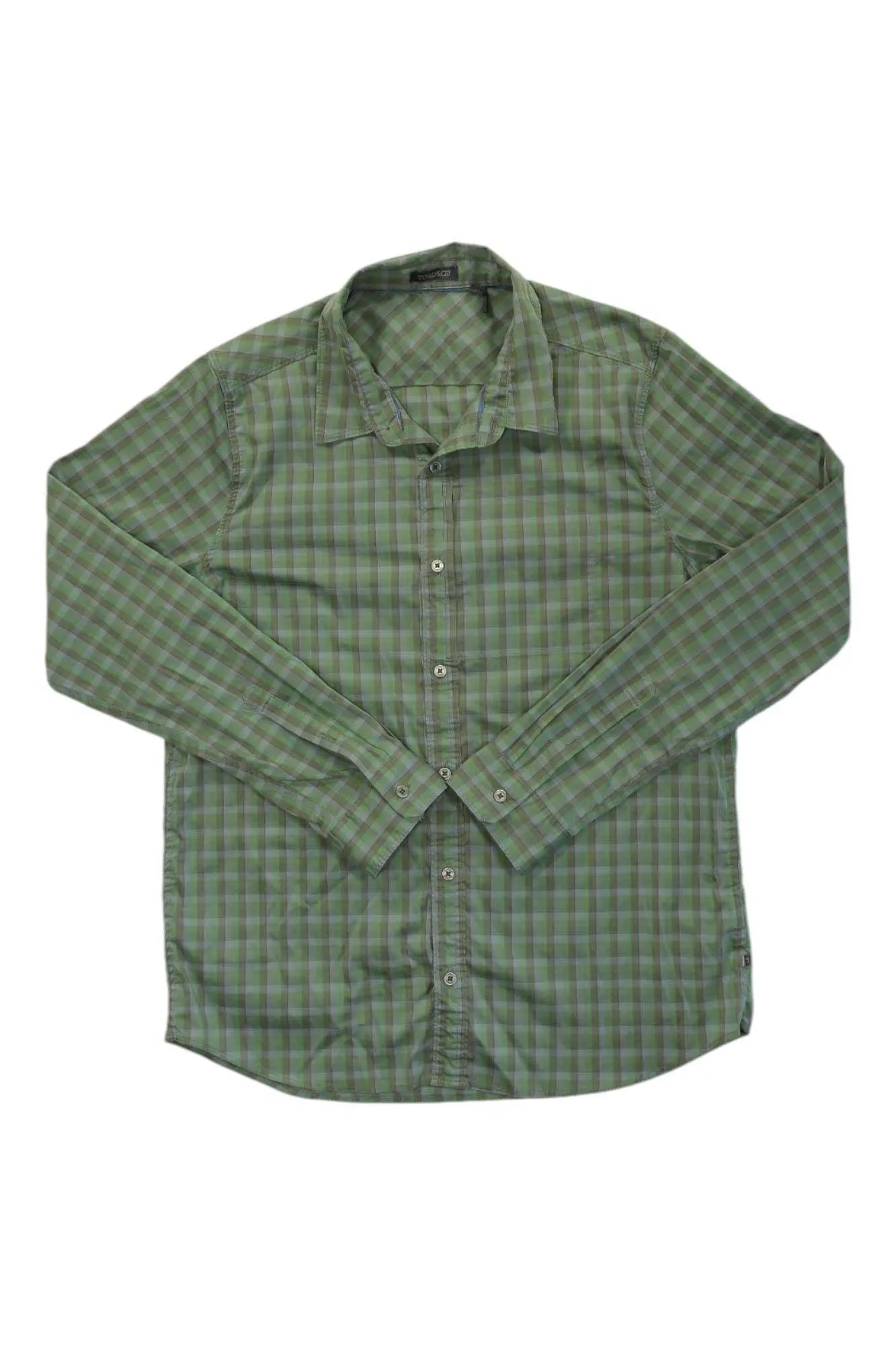 Enjoy Discount Special Price For 72%OFF Toad & Co Mens Panorama Plaid Long Sleeve Button Up Top Buy Today online store, buy our Items lowest price.