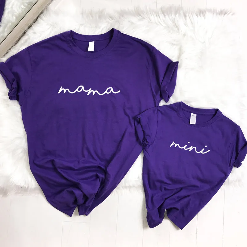 Spring Vibes- Mama & Mini Purple T-Shirts nursing tops best deals